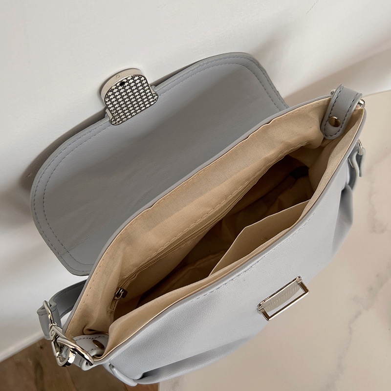 Túi Xách Da Mềm Cỡ Lớn Có 2 Dây Khóa Phong Cách Vintage