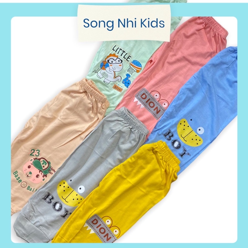 QUẦN DÀI MẶC NHÀ QUANH NĂM CHO BÉ 5-15KG