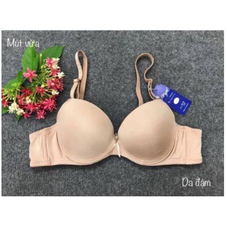 Áo ngực đệm mút dày vừa có gọng hàng việt nam xuất khẩu Lót SAM SAM nâng ngực tạo khe.