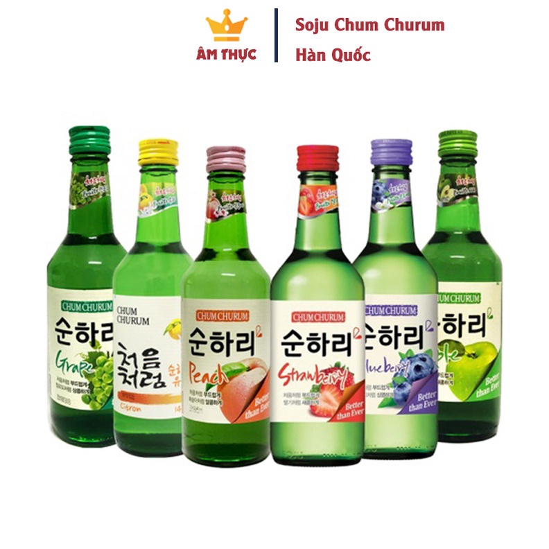 Soju Hàn Quốc Chum Churum - Nhập khẩu chính hãng