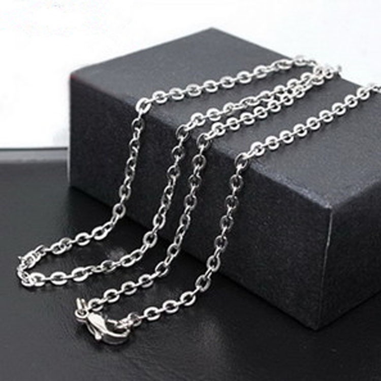 Dây chuyền nam, vòng cổ phụ kiện trơn nhiều lựa chọn