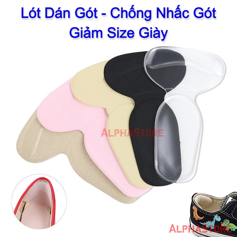 {Hàng Loại 1} Miếng Dán Gót Giày 2-Trong-1 Chất Liệu GEL/Bọt Biển Siêu Êm, Chống Xước Gót, Nhấc Chân