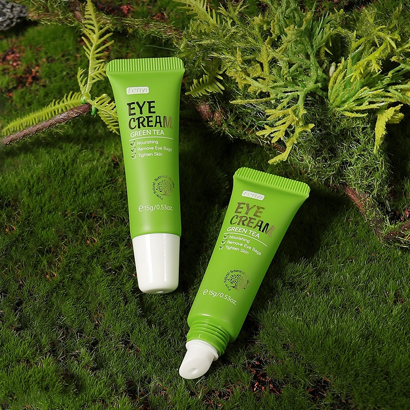 Bộ 2 mỹ phẩm chăm sóc da trà xanh FENYI gồm serum 17ml và kem dưỡng da mắt 15g