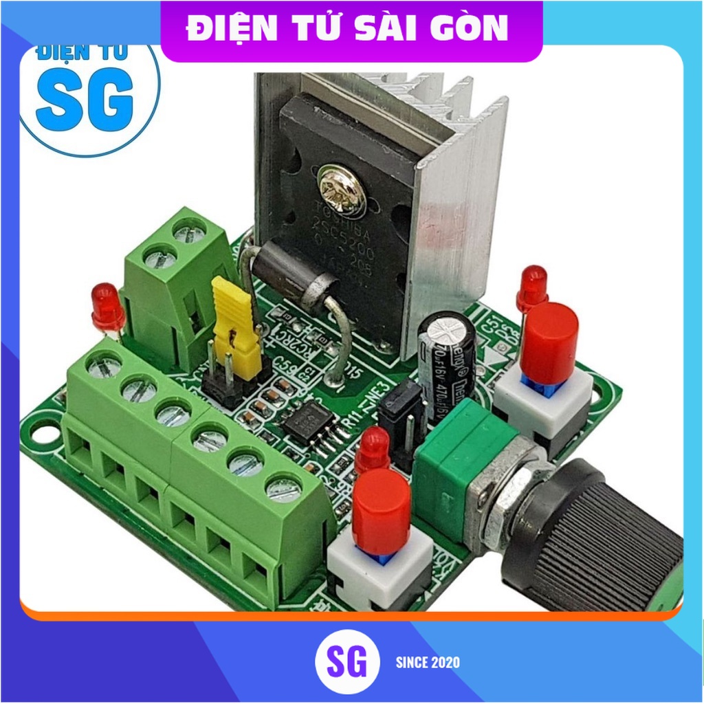 Mạch tạo xung điều khiển driver động cơ bước 2SC5200