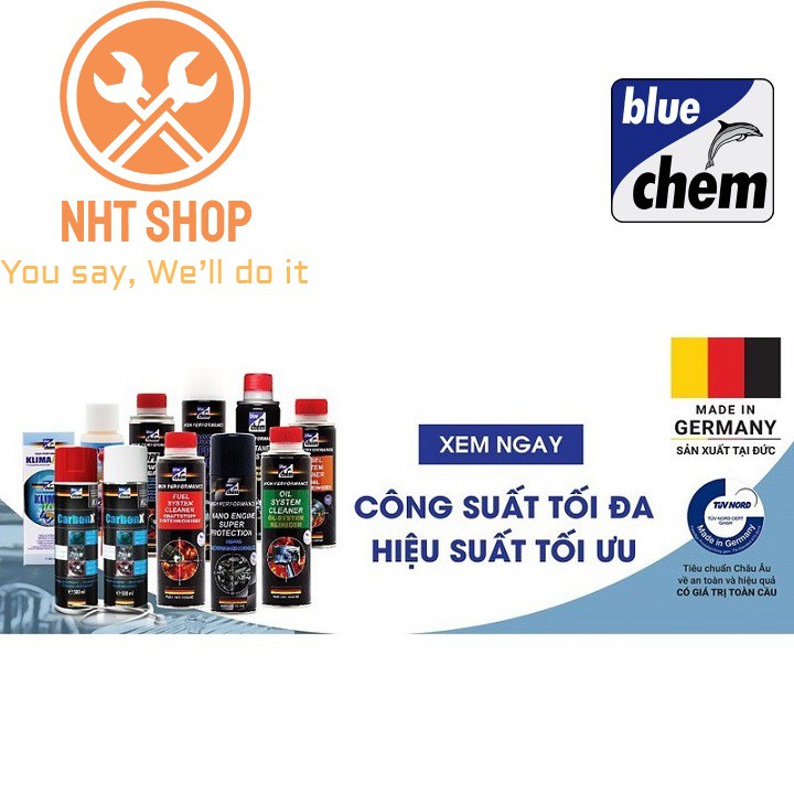 Dung dịch súc rửa động cơ BLUECHEM OIL SYSTEM CLEANER - 50ml – NHT Shop