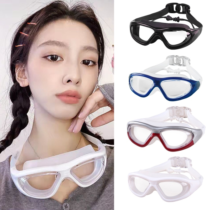 Kính Bơi Chống Tia UV / Sương Mù / Tràn Bảo Vệ Mắt Cho Nam Và Nữ
