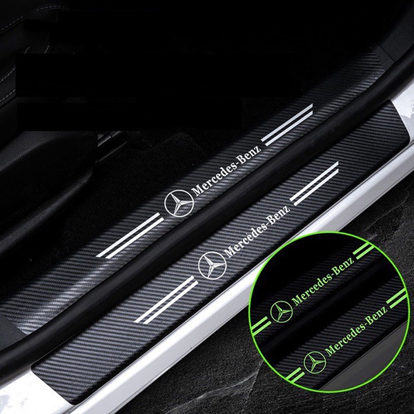 Nẹp Dán Vân Carbon Chống Trầy Xước Bảo Vệ Bậc Cửa Xe Hơi/ Bảo Vệ Cốp Sau Xe Hơi Cho Nhiều Hãng Xe sasa