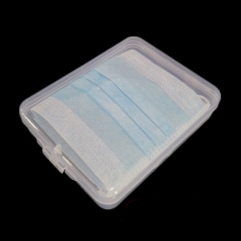 1 Hộp Nhựa PP Trong Suốt Đựng Mi Giả Đa Năng