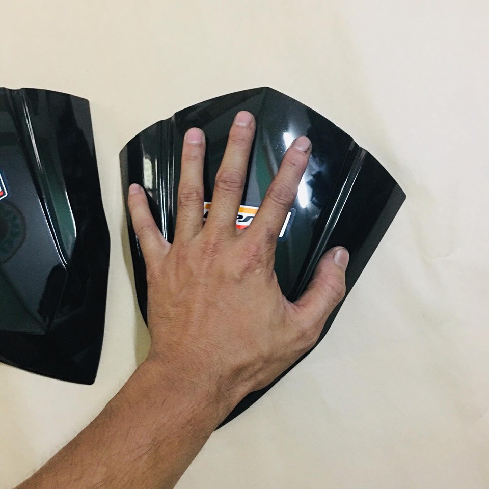 Mào winner X kiểu mẫu dán đen bóng