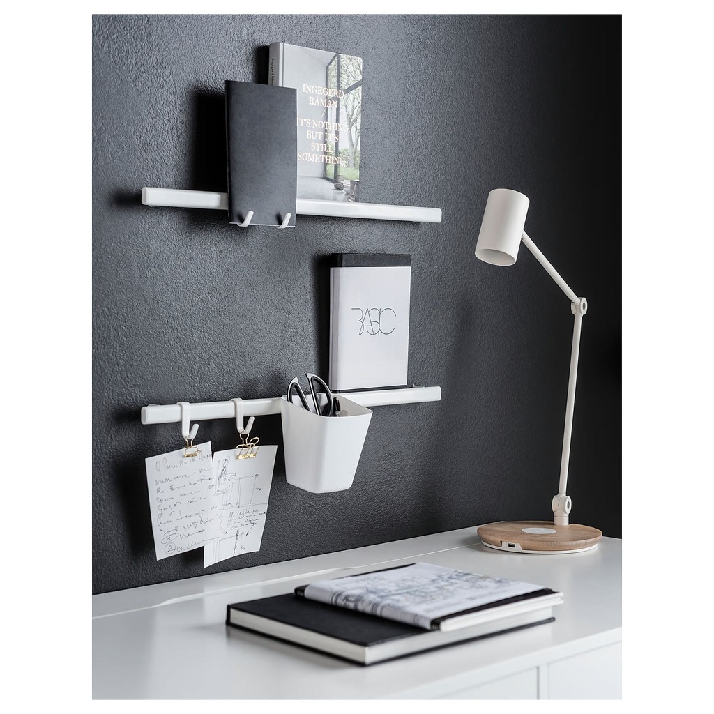 Bộ thanh treo, móc và giỏ treo đa năng Sunnersta IKEA 60cm