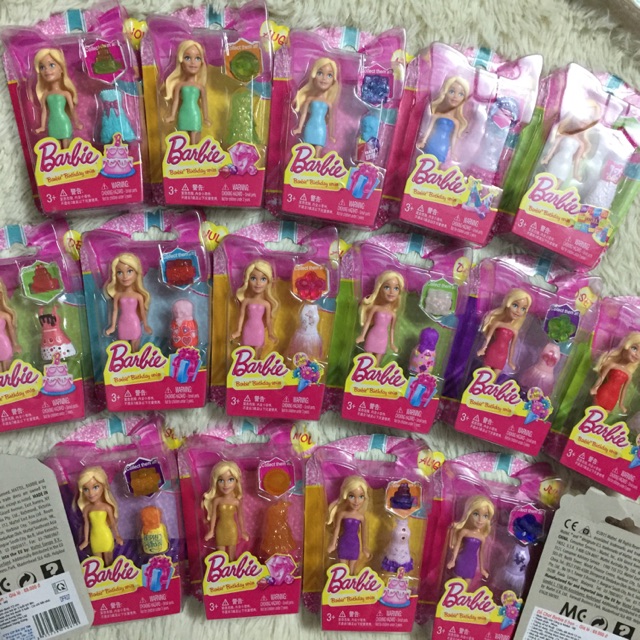 Búp bê barbie tí hon 12cm