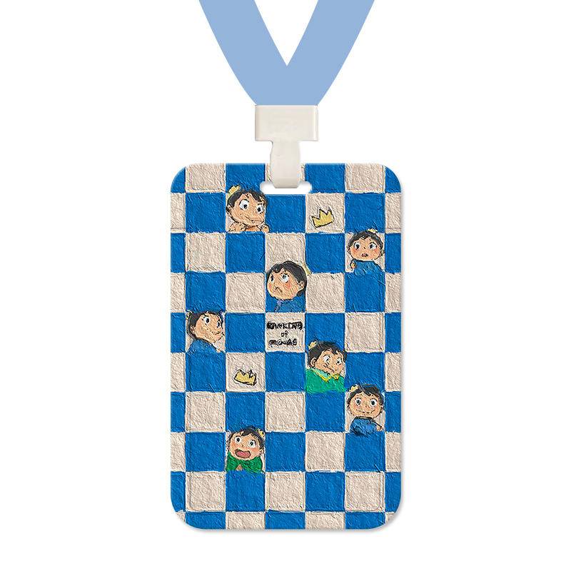 Bao Da Điện Thoại Trong Suốt Đựng Thẻ Vẽ Tranh Sơn Dầu Có Dây Treo Cổ Cho Học Sinh Ốp