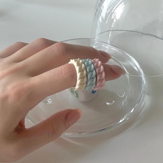 Nhẫn màu kẹo ngọt Modleaf Candy set ring Hàn Quốc