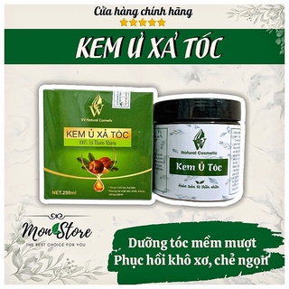 KEM Ủ XẢ TÓC VV Natural Cosmetic giúp dưỡng tóc siêu mềm mượt, phục hồi đuôi tóc khô xơ, chẻ ngọn