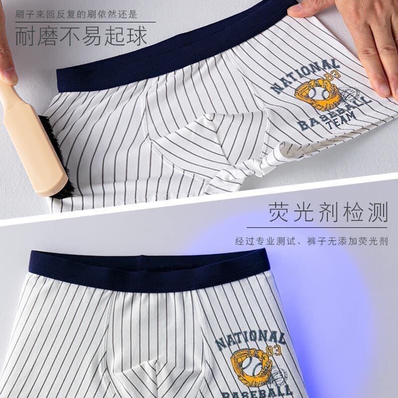 Set 3 Quần Chip Bé Trai Cao Cấp Vải Cotton Dành Cho Bé Trai 14-45kg