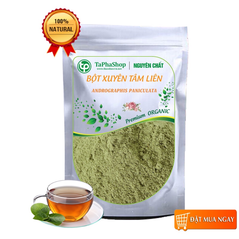 Bột xuyên tâm liên nguyên chất 100g - tấn phát