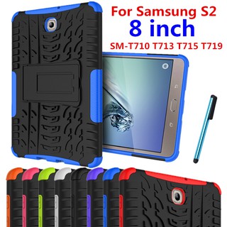 Ốp Lưng Silicone Chống Sốc Có Giá Đỡ Cho Samsung Galaxy Tab S2 8.0 Sm-T710 T713 T715 T719
