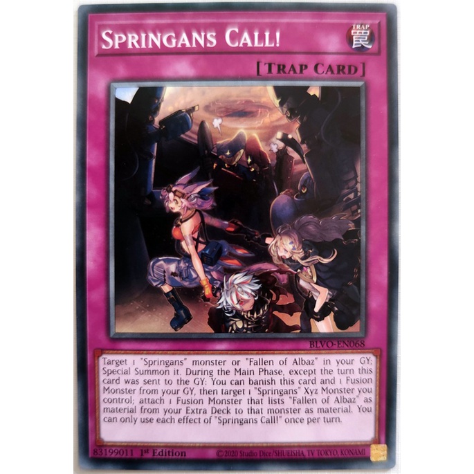 [Thẻ Yugioh] Springans Call! |EN| Common