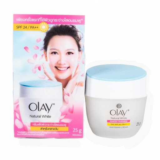 KEM DƯỠNG TRẮNG DA CHỐNG NẮNG SPF 24 PA ++ OLAY NATURAL WHITE