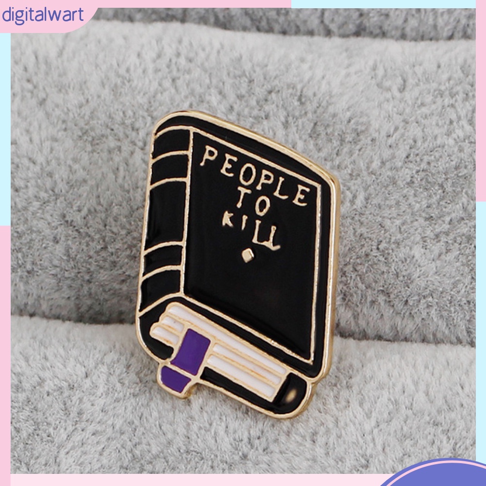 Ghim Cài Áo Hình Cuốn Sách Sáng Tạo Độc Đáo