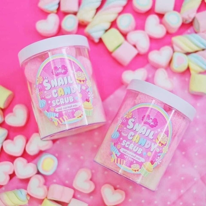♨️ Snail candy scrub 🍬🍭