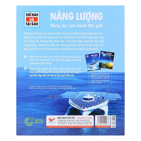 [ Sách ] Thế Nào Và Tại Sao - Năng Lượng - Động Lực Vận Hành Thế Giới