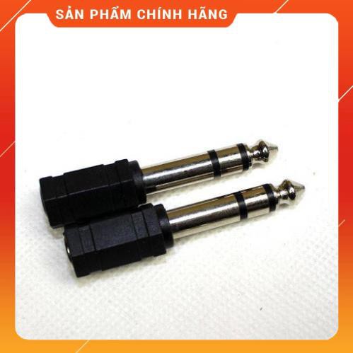 [Hàng chuẩn loại 1] Jack chuyển đổi từ 6.5 mm sang 3.5 mm và ngược lại