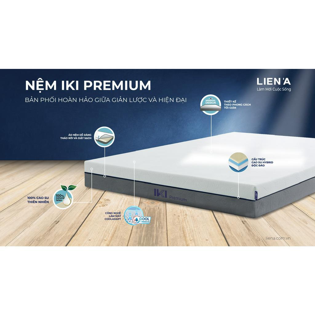 Nệm Cao Su Hybrid IKI Premium Liên Á cao 20cm - Nệm mát suốt đêm cho giấc ngủ sâu