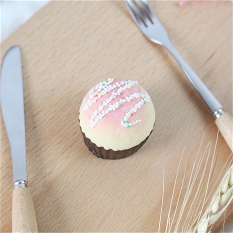 4cm CAKE Pendant Scented Charm Slow Rising Collection Squeeze Stress Reliever Toys key ring