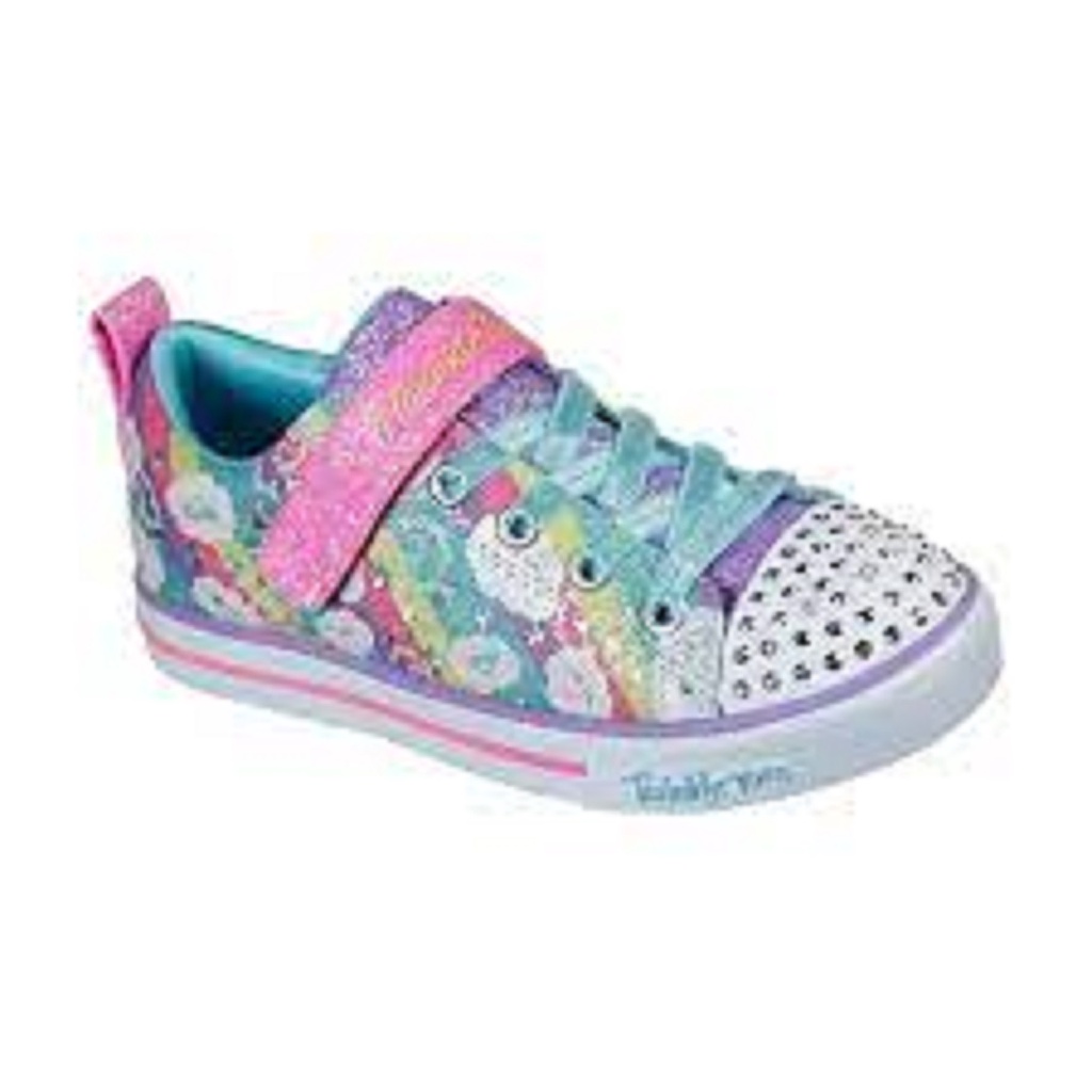 Giày thể thao thời trang SKECHERS SPARKLE LITE dành cho bé gái 314759L