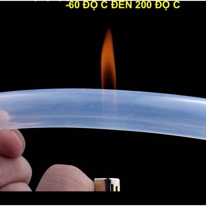 Ống dẫn xăng, dẫn nước tản nhiệt silicon 3x5mm/4x6mm/5x7mm