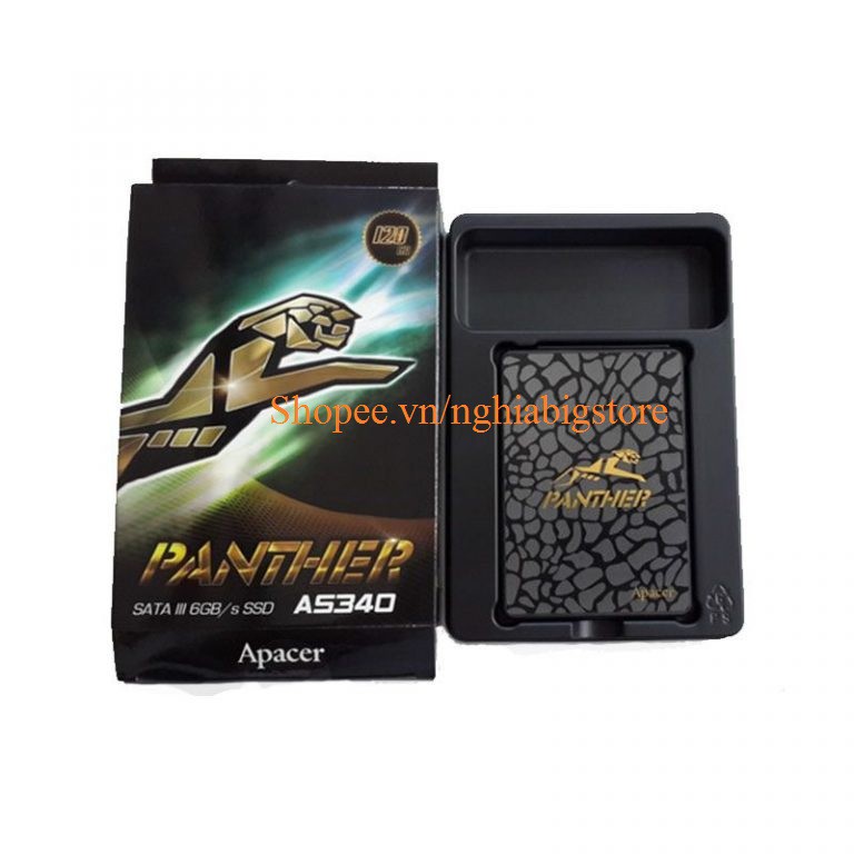 Ổ Cứng Thể Rắn SSD 120GB Apacer Panther AS340 Sata III