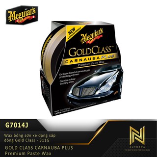 Meguiar's Gold Class Carnauba Plus Premium Paste Wax / Wax bóng sơn xe dạng sáp dòng Gold Class - G7014J