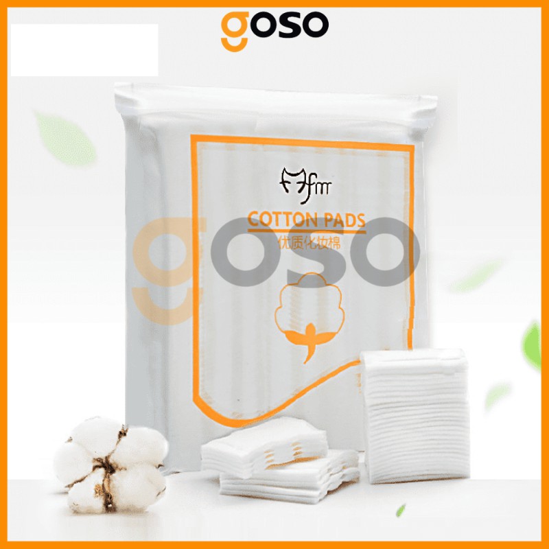 [GOSO] Bông Tẩy Trang 3 Lớp Cao Cấp Cotton Pads(Túi 222 miếng)