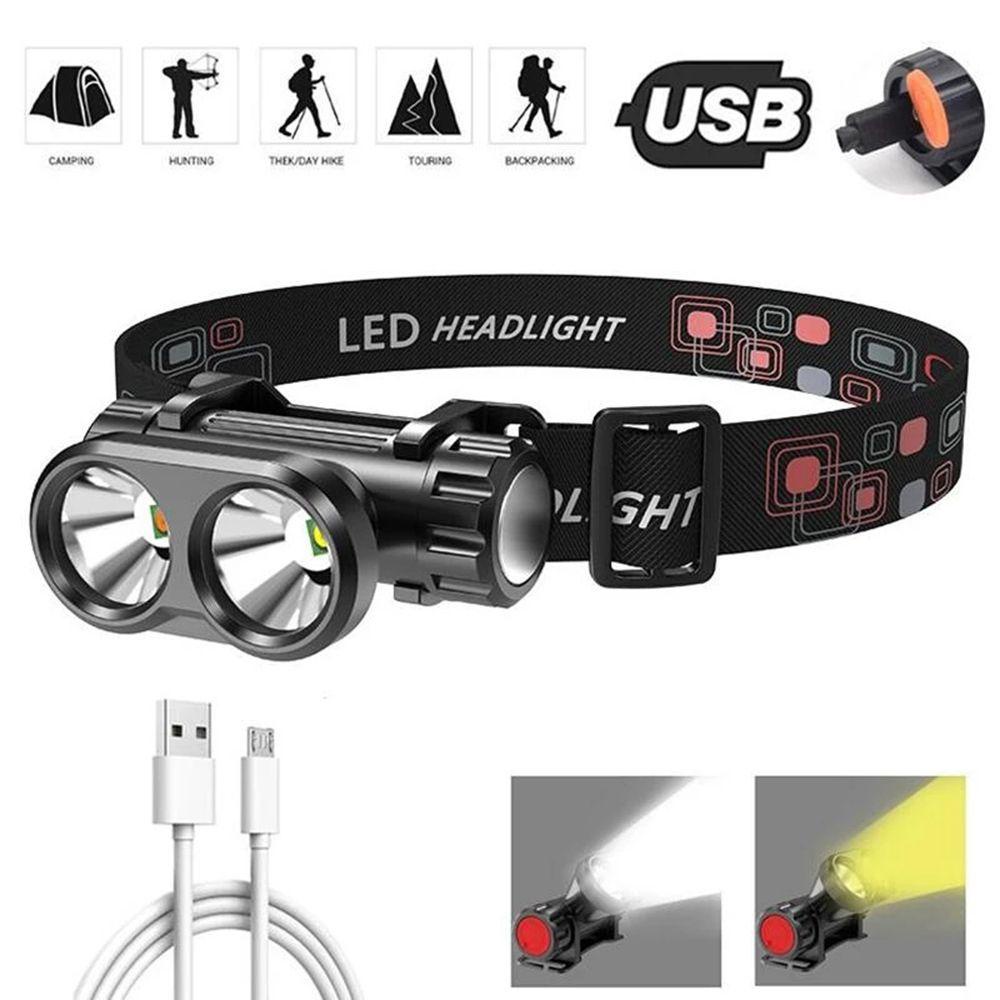 GOGOUP Đèn Pin LED Mini Chống Thấm Nước Ánh Sáng Trắng Vàng Đa Ứng Dụng