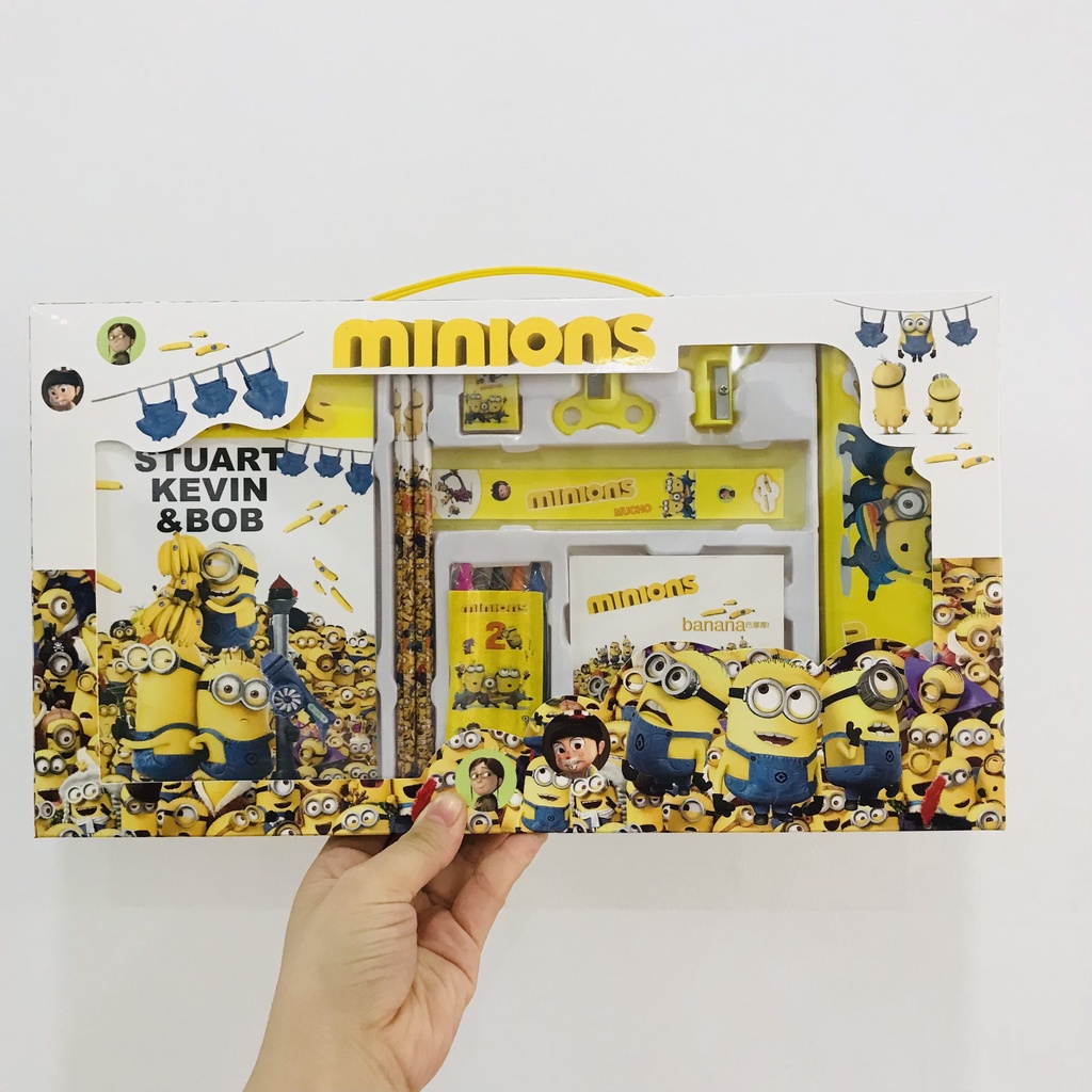 [HÀNG LOẠI 1]_bộ dụng cụ học tập cho bé (set 10 món) cho bé