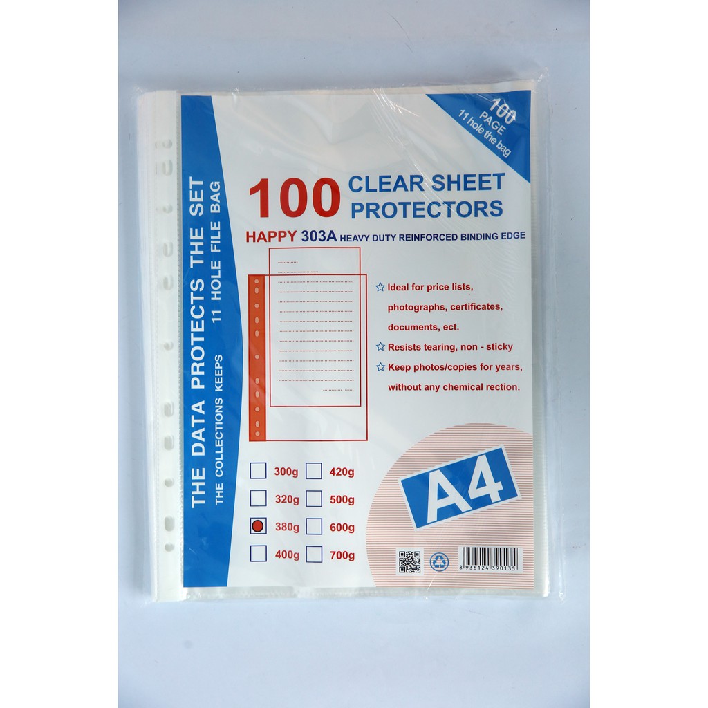 Bìa lỗ 380g - Xấp