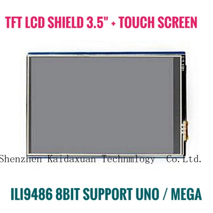 Mới Mạch Màn Hình Cảm Ứng Lcd 3.5 "tft Ili9486 Cho Arduino Uno Mega