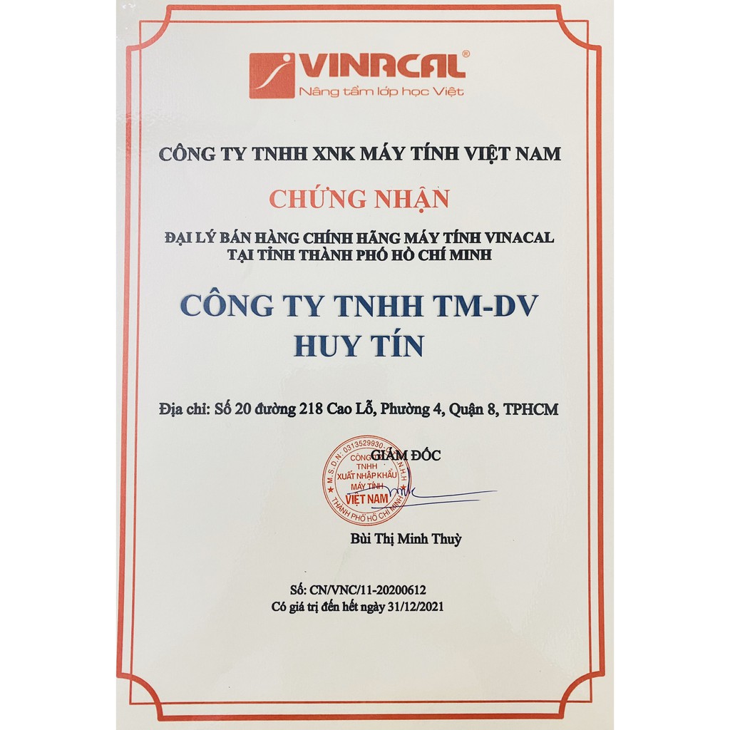  [giao 2h]Máy tính học sinh Vinacal 680EX PLUS-bản mới nhất