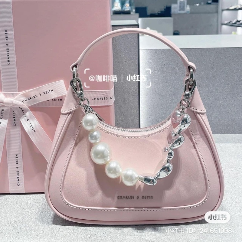 Túi xách hồng mini làm set quà tặng