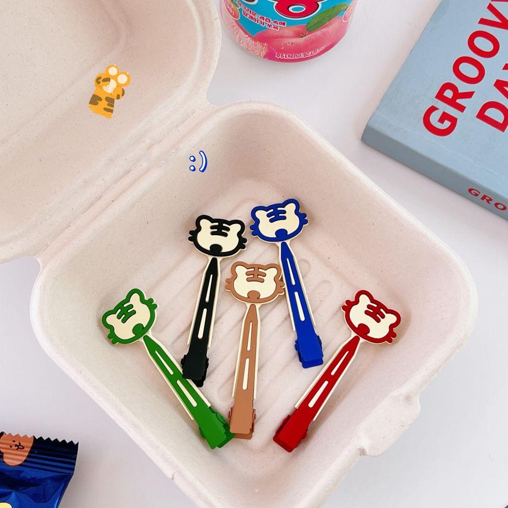 Kẹp Tóc Dáng Dài Hình Học / Hổ Năm Mới Không Để Lại Dấu Vết WMES15H Dễ Thương Cho Bé Gái