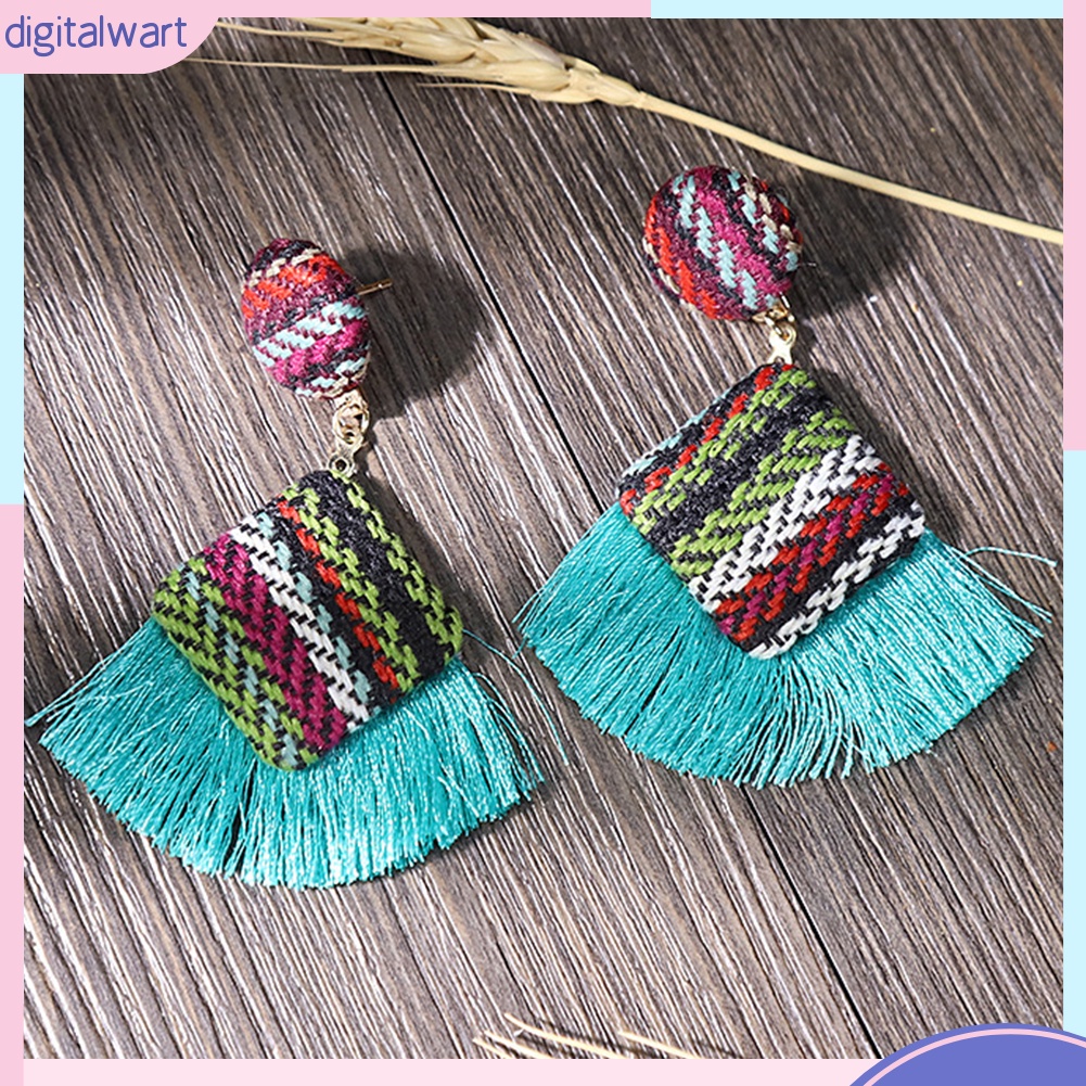 Bông tai tua rua thời trang xinh xắn cho nữ