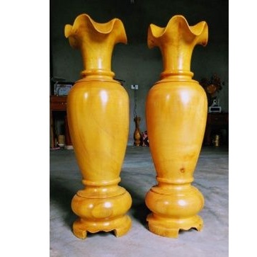 LỤC BÌNH GỖ MÍT MỘT ĐÔI 61CM X 20CM