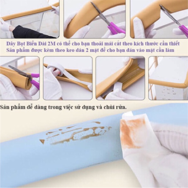 Dây Bọt Biển Bọc Cạnh Bàn An Toàn Cho Bé