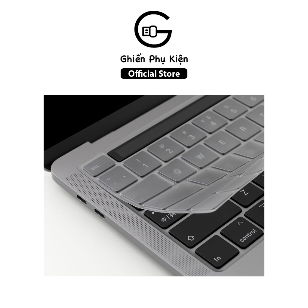 Phủ Phím Innostyle USA Keyguard TPU Clear Dành Cho Macbook Air/Pro M1/M2 13/14/16inch