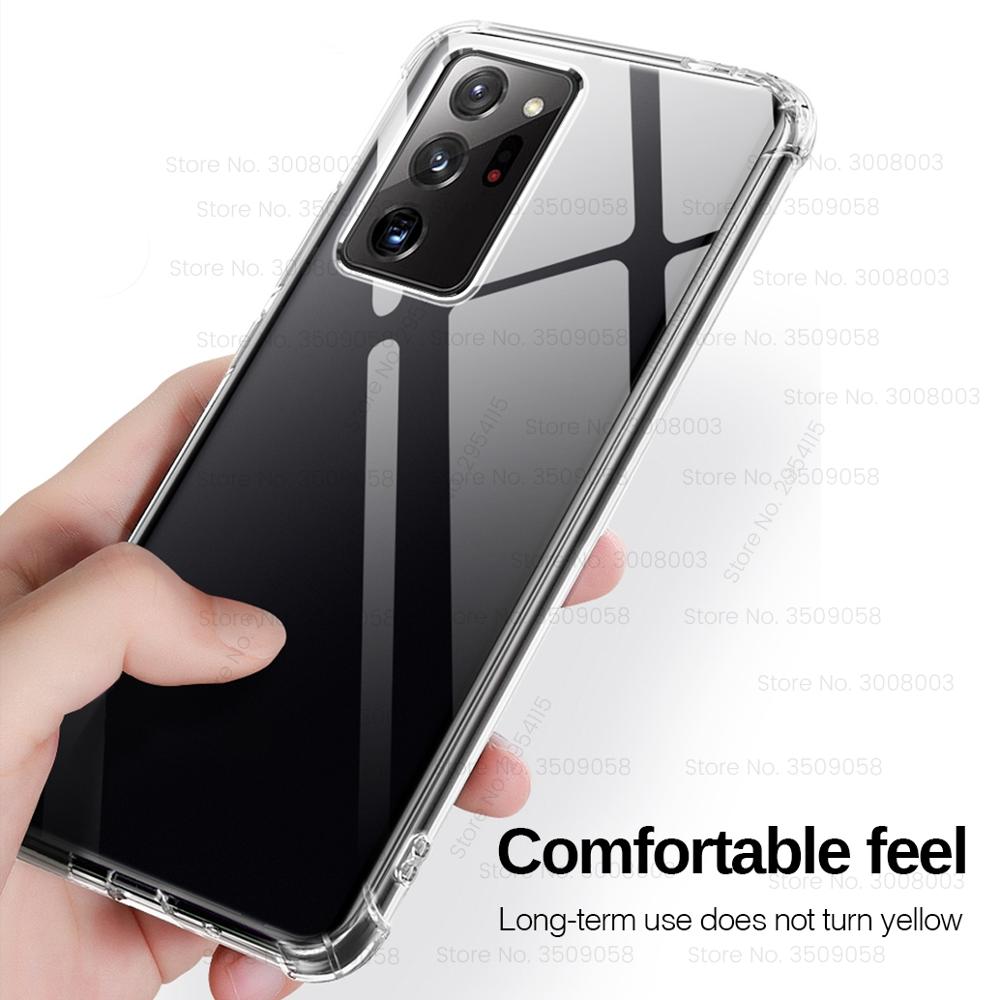 Ốp điện thoại TPU mềm trong suốt chống rơi rớt cho Samsung Galaxy S20 FE