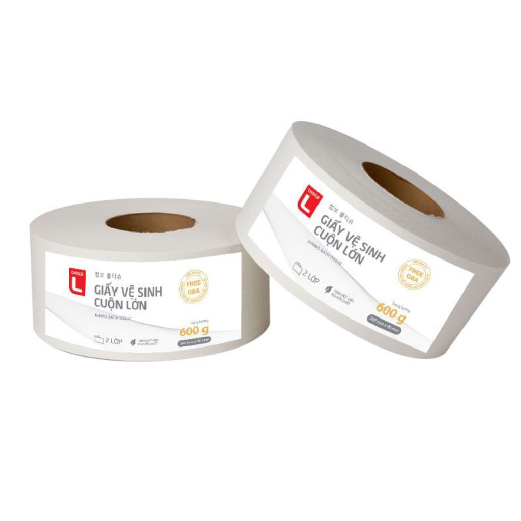 GIẤY VỆ SINH CUỘN LỚN 600G