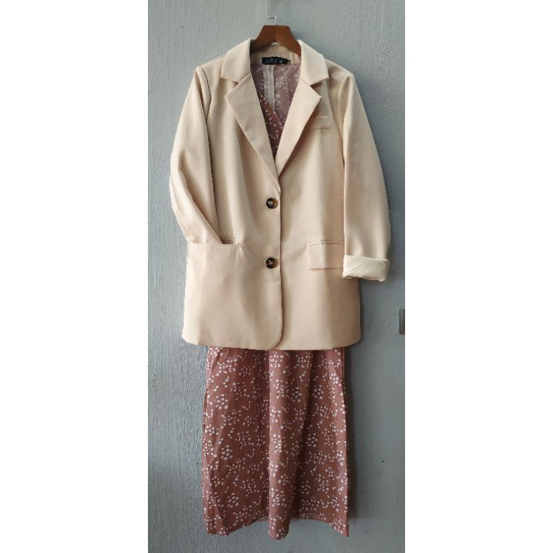 [Hàng order] Blazer trắng sữa 2 lớp (kèm ảnh thật) 💥 đơn giản, nhẹ nhàng, tinh tế 💗💗💗💗 | BigBuy360 - bigbuy360.vn