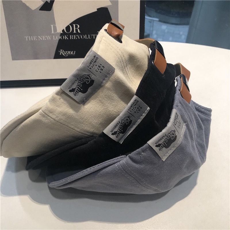 Mũ mỏ vịt phong cách đường phố Nhật Hàn xinh xắn thời trang đường phố cá tính cho nam và nữ