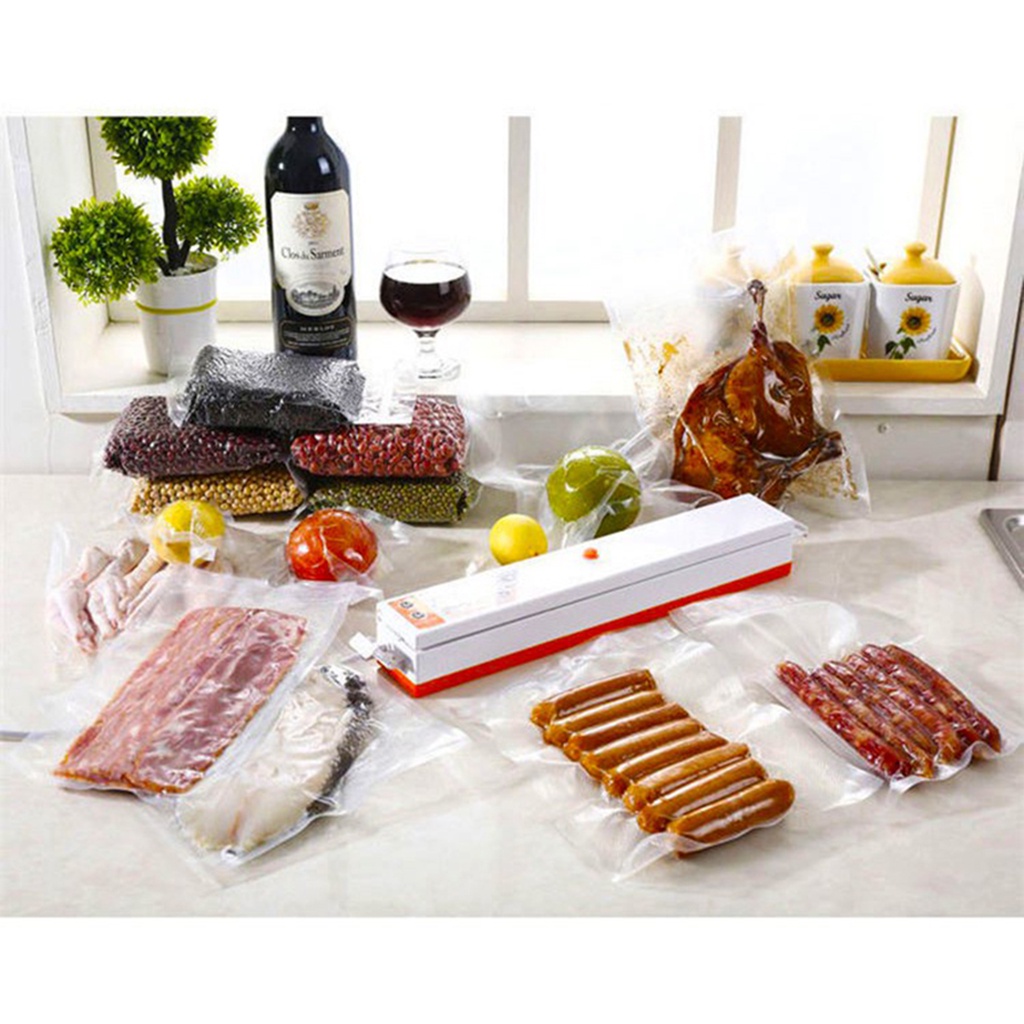 Máy Hút Chân Không Kiêm Hàn Miệng Túi Fresh Pack Pro Cao Cấp Sản Phẩm Tiện Ích Dùng Trong Gia Đình